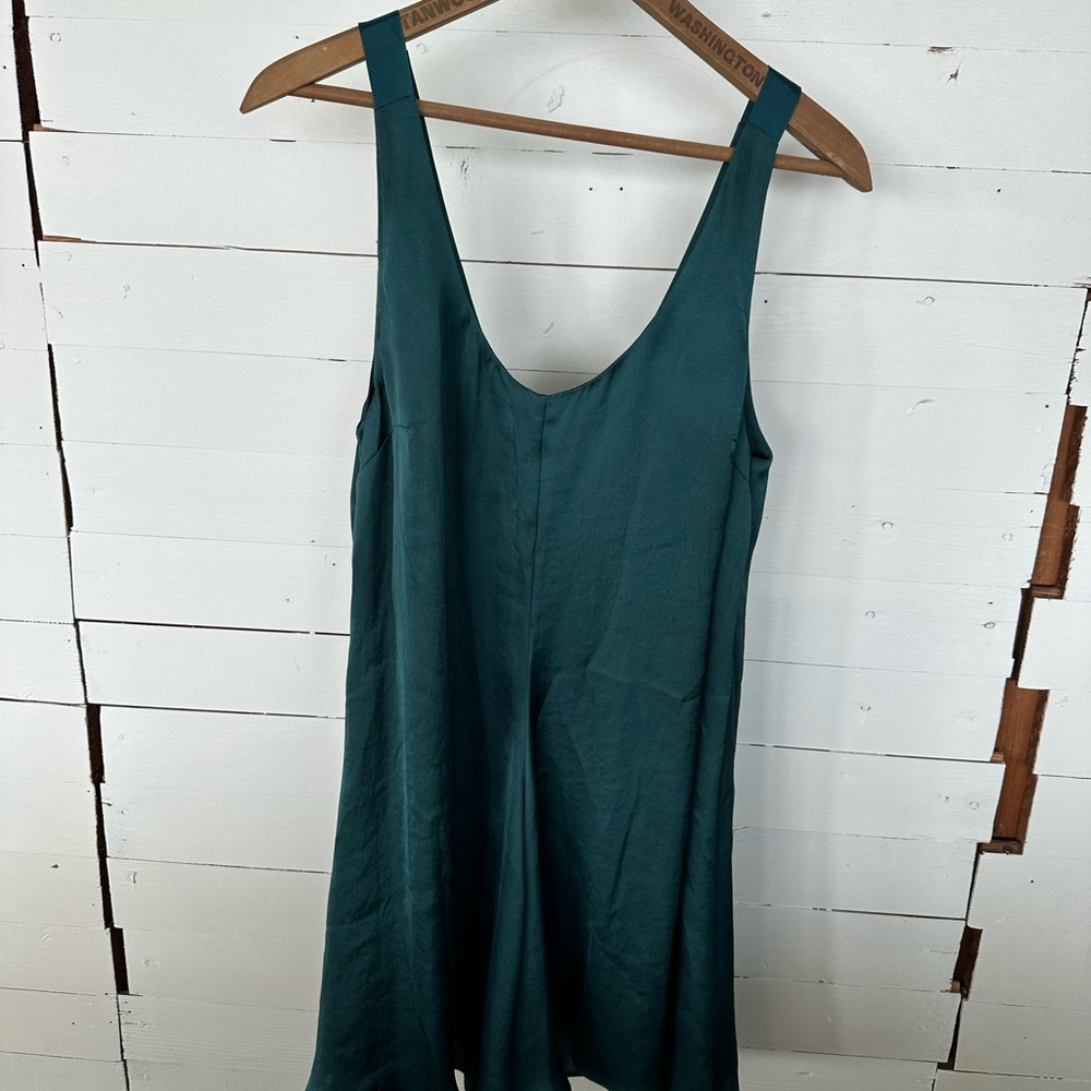 Free People Teal Mini Dress